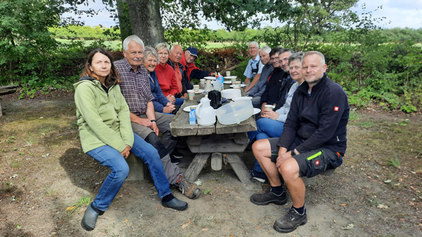 Bild von Mitgliedern der Sauteich-Gruppe